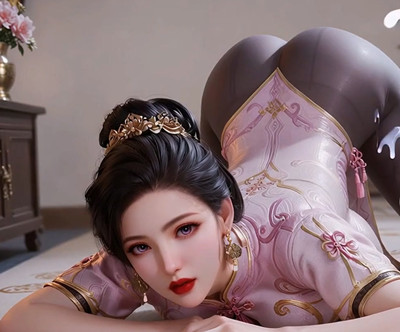 [452] AI-绝世唐门-南水水-黑丝侍奉-晚漫-共享AI国漫精致绘画AI高清视频